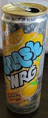 Meyer Lemon Flavored Sparkling Energy, Meyer Lemon