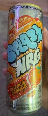 Valencia Orange Sparkling Energy, Valencia Orange