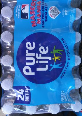 Pure Life Purified Water, 8 Fl Oz, 24 Count