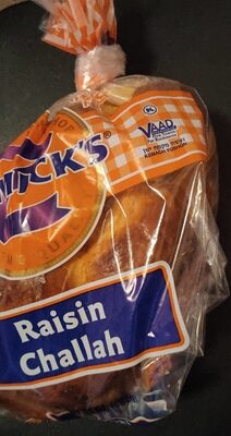 Raisin Challah, Raisin
