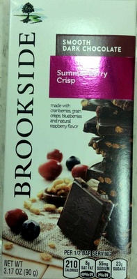 Brookside, Summer Berry Crisp, Smooth Dark Chocolate, Smooth Dark Chocolate