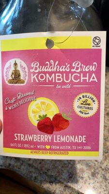 Strawberry Lemonade Kombucha, Strawberry Lemonade