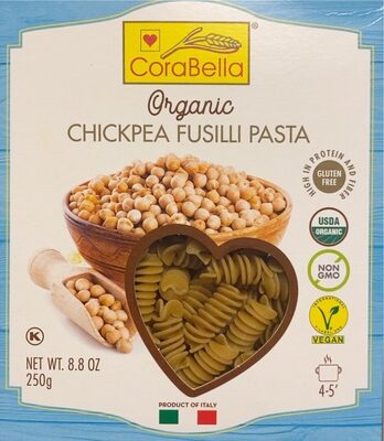 Organic Chickpea Fusilli Pasta