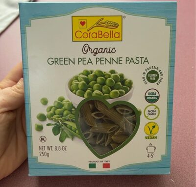 Green Pea Penne Pasta, Green Pea