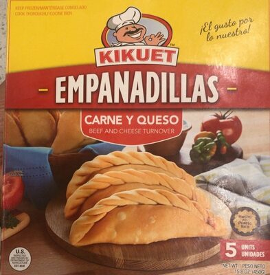 Beef And Cheese Turnover Empanadillas, Beef; Cheese