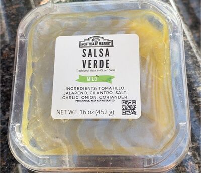 Mild Salsa Verde Traditional Mexican Green Salsa, Salsa Verde