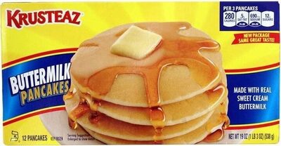 Krusteaz, Pancakes, Buttermilk, Buttermilk