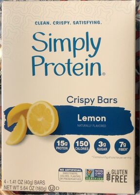 Lemon Crispy Bars, Lemon