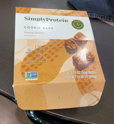 Peanut Butter Flavored Cookie Bars, Peanut Butter