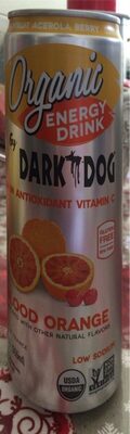 Blood Orange Flavored Energy Drink, Blood Orange