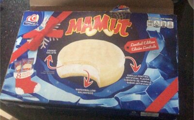 Vanilla Flavored Coating Marshmallow Cookie, Vanilla