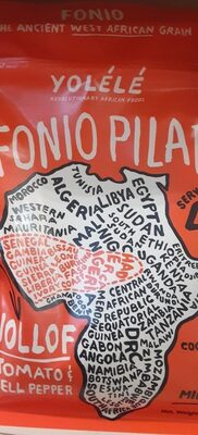 Jollof Tomato & Bell Pepper Fonio Pilaf