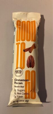 Cinnamon Pecan Soft Baked Bar, Cinnamon Pecan