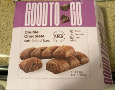 Double Chocolate Soft Baked Bars, Double Chocolate