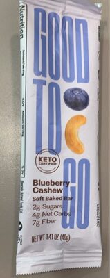 Blueberry Cashew Soft Baked Bar, Blueberry Cashew