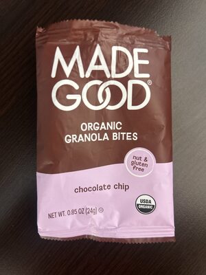 Chocolate Chip Granola Bars, Chocolate Chip