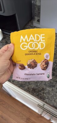 Chocolate Banana Granola Minis, Chocolate Banana