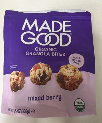 Mixed Berry Granola Minis, Mixed Berry