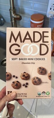 Chocolate Chip Soft Baked Mini Cookies, Chocolate Chip