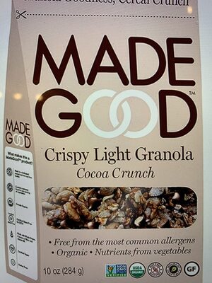 Cocoa Crunch Crispy Light Granola, Cocoa Crunch
