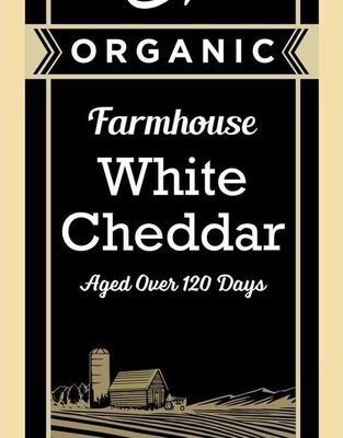 White Cheddar Organic Grass-Fed, White Cheddar