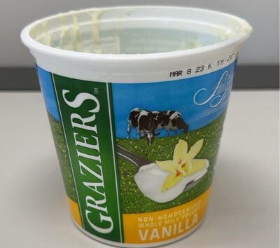 Vanilla Whole Milk Yogurt, Vanilla
