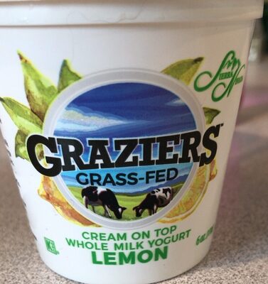 Lemon Cream On Top Whole-Milk Yogurt, Lemon