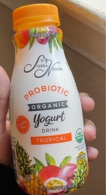 Tropical Organic Probiotic Yogurt Drink, Tropical