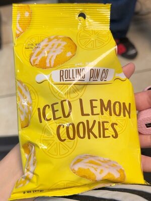 Iced Lemon Cookies, Iced Lemon