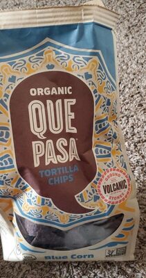 Blue Corn Organic Tortilla Chips, Blue Corn