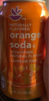 Orange Caffeine Free Soda, Orange