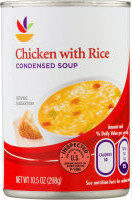 Condensed Soup, Chicken With Rice