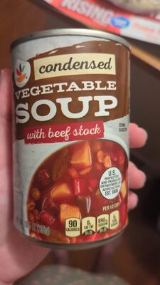 Vegetable With Beef Stock Condensed Soup
