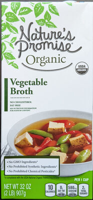 Vegetable Organic Broth, Vegetable