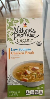 Chicken Organic Broth Low Sodium, Chicken
