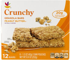 Crunchy Granola Bars, Peanut Butter
