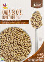 Honey Nut Oats & O's Sweetened Toasted Oat Cereal, Honey Nut Oats & O's