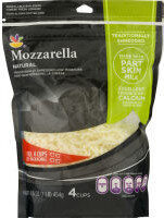 Traditionally Shredded Low-Moisture Part-Skim Mozzarella Cheese, Mozzarella