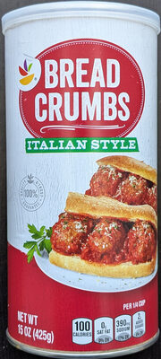 Bread Crumbs Italian Style