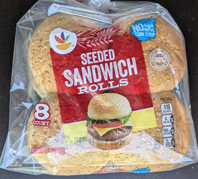 Sesame Seeded Sandwich Rolls