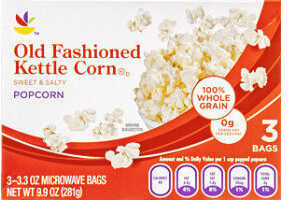 Ahold, Old Fashioned Kettle Corn Microwave Popcorn