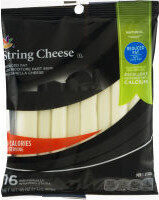 Mozzarella Reduced Fat String Cheese, Mozzarella