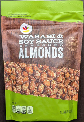 Seasoned Almonds, Wasabi & Soy Sauce