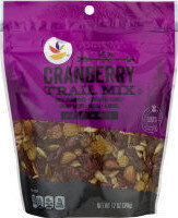 Dried Cranberries, Sunflower Kernels, Golden Raisins, Raisins, Almonds Trail Mix, Cranberry
