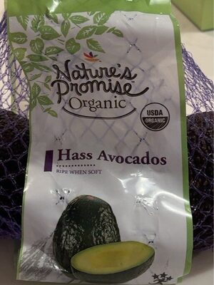 Nature's Promise, Organic, Hass Avocados