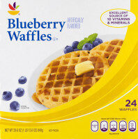 Waffles, Blueberry