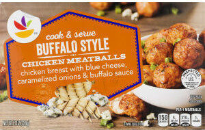 Chicken Meatballs, Buffalo Style