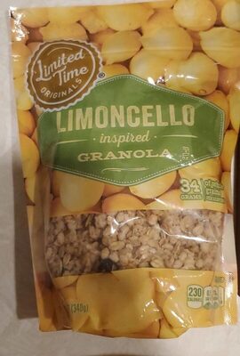 Originals Limoncello Inspired Granola, Limoncello