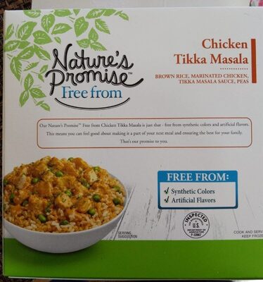 Brown Rice, Marinated Chicken, Tikka Masala Sauce, Peas Bowl, Chicken Tikka Masala