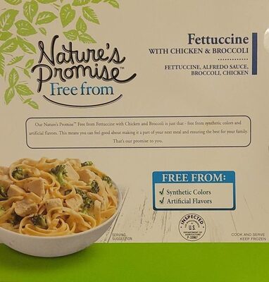 Fettuccine With Chicken & Broccoli, Chicken & Broccoli